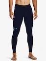 Heren legging Under Armour  ColdGear Rush Leggings-NVY