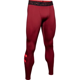 Heren legging Under Armour HeatGear Legging Novelty Red