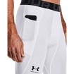 Heren legging Under Armour HeatGear Leggings White