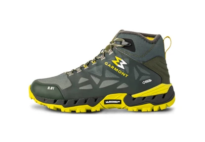 Heren outdoorschoenen Garmont 9.81 N Air G 2.0 Mid Gtx Green/Olivine