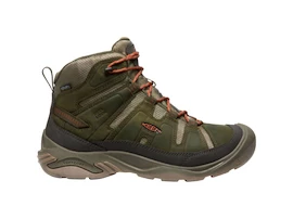 Heren outdoorschoenen Keen Circadia Mid Wp Dark Olive/Potters Clay