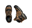 Heren outdoorschoenen Keen Ridge Flex Mid Wp Bison/Golden Brown