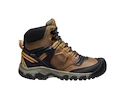 Heren outdoorschoenen Keen Ridge Flex Mid Wp Bison/Golden Brown  US 9,5