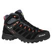 Heren outdoorschoenen Salewa  MS Alp Mate Mid PTX Ombre Black Out/Fluo Orange  UK 8,5