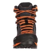 Heren outdoorschoenen Salewa  MS MTN Trainer Mid GTX Asphalt/Fluo Orange