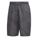 Heren short adidas  Club Graphic Short Grey L