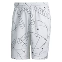 Heren short adidas  Club Graphic Short White XXL