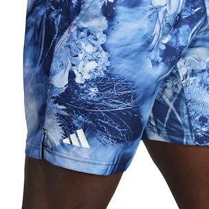 Heren short adidas  Melbourne Ergo Tennis Graphic Shorts Blue XL