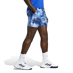 Heren short adidas  Melbourne Ergo Tennis Graphic Shorts Blue