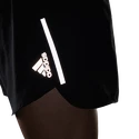 Heren short adidas  Run Fast Reflective Split Shorts Black