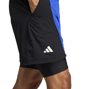 Heren short adidas  Short & Tight Set Lucid Blue