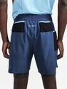 Heren short Craft  PRO Trail 2in1 Blue