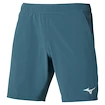 Heren short Mizuno  8 In Flex Short Blue Mirage