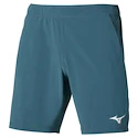 Heren short Mizuno  8 In Flex Short Blue Mirage S