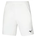 Heren short Mizuno  8 in Flex Short White XL