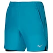 Heren short Mizuno Core 7.5 2in1 Short Algiers Blue S