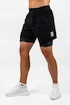 Heren short Nebbia  Compression 2in1 shorts black XXL