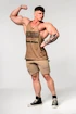 Heren short Nebbia  Gym Sweatshorts GYM BRO Light Brown