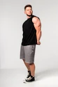 Heren short Nebbia  Washed-off Gym Sweatshorts NO BS Light Grey