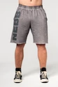 Heren short Nebbia  Washed-off Gym Sweatshorts NO BS Light Grey M