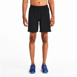 Heren short Saucony  Interval 2-1 Black