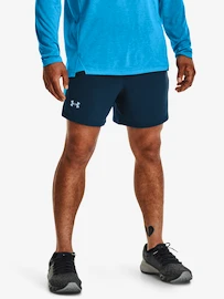 Heren short Under Armour LAUNCH 5'' SHORT-BLU