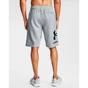 Heren short Under Armour  Rival FLC Big Logo Shorts gray