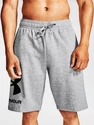 Heren short Under Armour  Rival FLC Big Logo Shorts gray