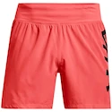 Heren short Under Armour  SpeedPocket 5'' Short red L