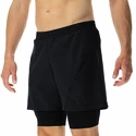 Heren short UYN  RUNNING EXCELERATION OW PERFORMANCE 2IN1 SHORT Black