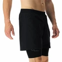 Heren short UYN  RUNNING EXCELERATION OW PERFORMANCE 2IN1 SHORT Black