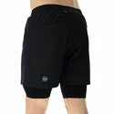 Heren short UYN  RUNNING EXCELERATION OW PERFORMANCE 2IN1 SHORT Black