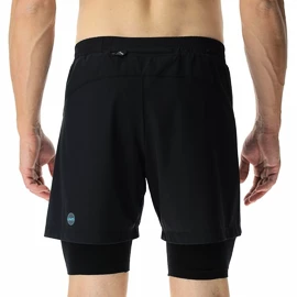 Heren short UYN RUNNING EXCELERATION OW PERFORMANCE 2IN1 SHORT Black