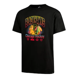 Heren T-shirt 47 Brand NHL Chicago Blackhawks Graphic ’47 Drop Shoulder Tee