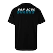 Heren T-shirt 47 Brand  NHL San Jose Sharks Backer '47 ECHO Tee