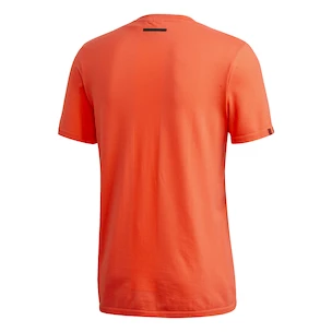 Heren T-shirt adidas  25/7 orange L