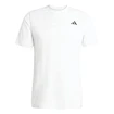 Heren T-shirt adidas  Club Graphic Tee White/Grey