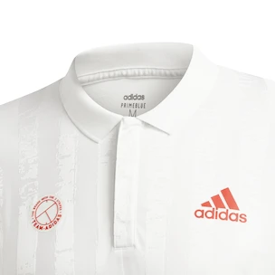 Heren T-shirt adidas  Freelift Polo Aeroready White