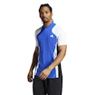 Heren T-shirt adidas  Freelift Polo Pro Lucid Blue