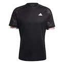 Heren T-shirt adidas  Melbourne Ergo Tennis HEAT.RDY Raglan T-Shirt Black XL