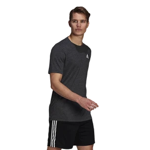 Heren T-shirt adidas  Primeblue Designed 2 Move Black Melange