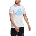 Heren T-shirt adidas  Tennis Category Graphic T-Shirt White