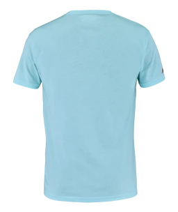 Heren T-shirt Babolat  Exercise Vintage Tee Men Angel Blue Heather M