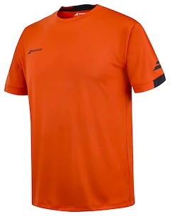 Heren T-shirt Babolat  Play Crew Neck Tee Men Fiesta Red L