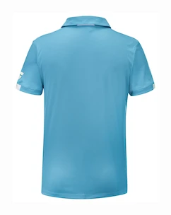 Heren T-shirt Babolat  Play Polo Men Cyan Blue M