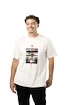 Heren T-shirt Bauer  Acidwash Photoreel Tee White