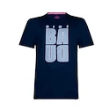 Heren T-shirt BIDI BADU  Bongany Lifestyle Tee Dark Blue XL