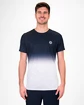 Heren T-shirt BIDI BADU  Crew Gradiant Tee Dark Blue/White