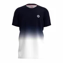 Heren T-shirt BIDI BADU  Crew Gradiant Tee Dark Blue/White