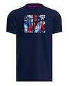 Heren T-shirt BIDI BADU  New York 2024 Chill Tee Dark Blue/Red